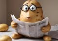 What do you call a potato that reads the News