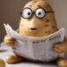 What do you call a potato that reads the News