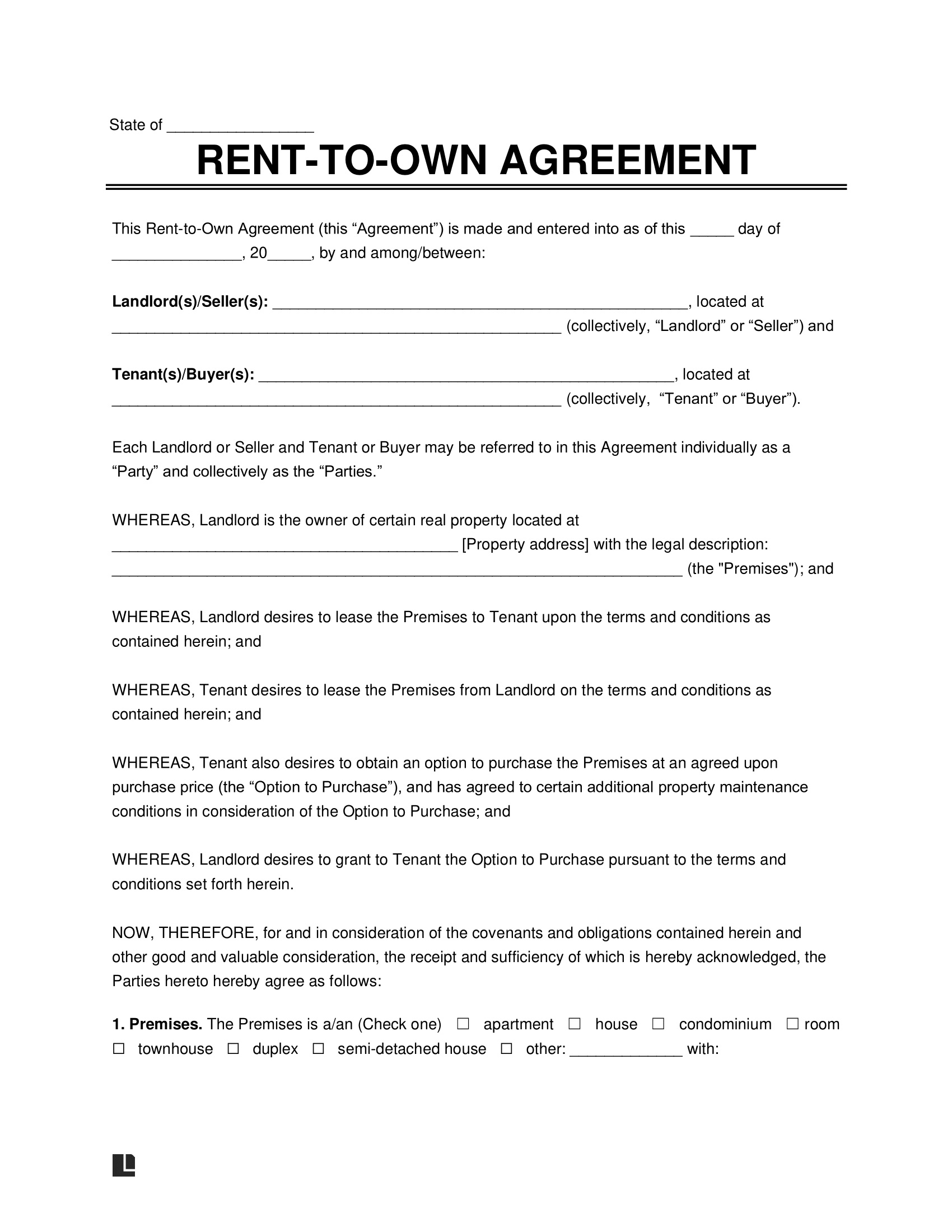 Lease Agreement